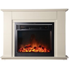 Каминокомплект Interflame Бланк с очагом Jupiter FX M Black бежевый