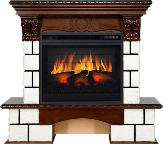 Каминокомплект Royal Flame Pierre Luxe c очагом Vision 23 EF LED 3D FX