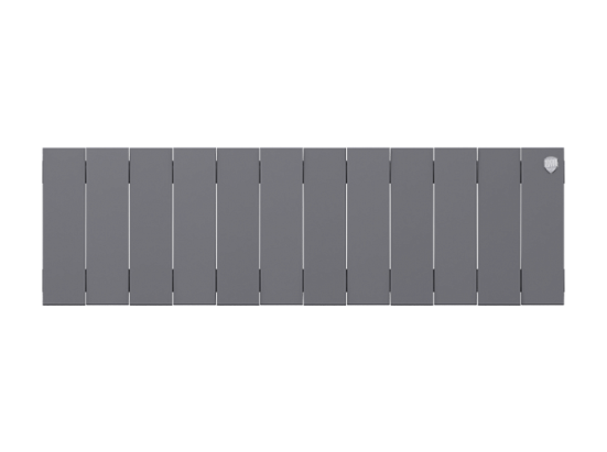 Биметаллический радиатор отопления Royal Thermo PianoForte 200 12 секций Silver Satin